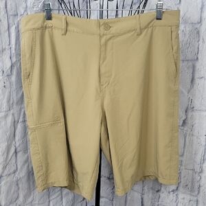OP Tan Cargo Shorts with Versatile Style‎ Size 38
